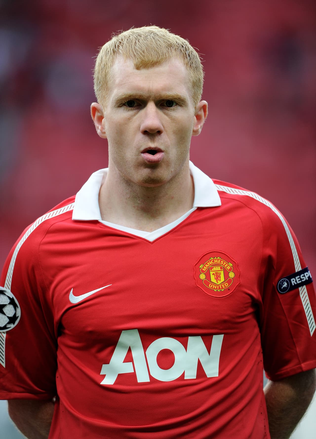 El colorado Paul Scholes jugó toda su carrera en el Manchester United, pero tuvo una interrupción de un año, en el 2011, cuando se retiró.