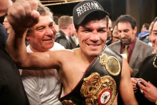 Baldomir anunció su retiro del boxeo profesional después de 21 años de estar en el deporte.