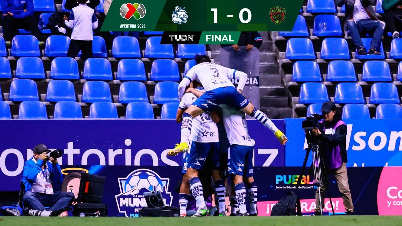 Puebla gana su primer partido y quita el invicto a FC Juárez