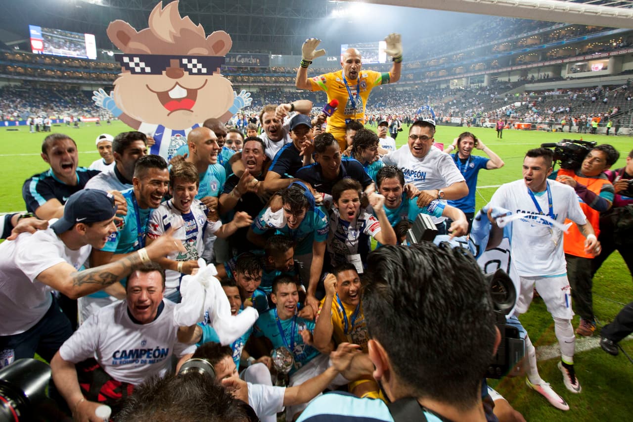 Pachuca volvió a ser campeón en Monterrey.