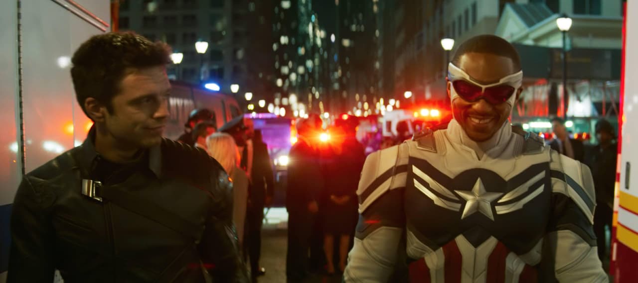 Mejor duo | "The Falcon and the Winter Soldier," Falcon (Anthony Mackie) & Winter Soldier (Sebastian Stan)