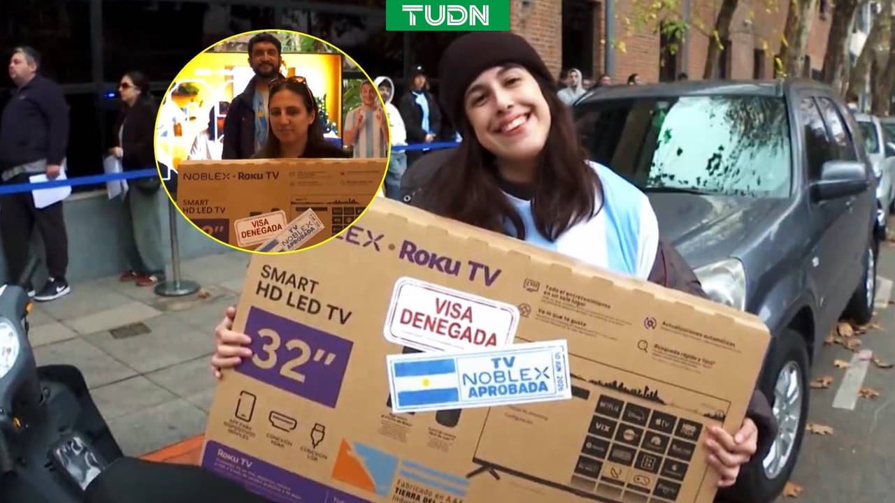 Fans de Argentina con visa denegada, recibirán televisiones gratis