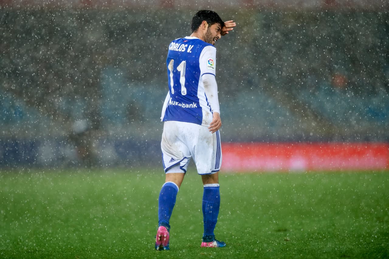 Vela tiene 21 partidos en esta edición de la Liga (17 como titular) y ha marcado 6 goles.