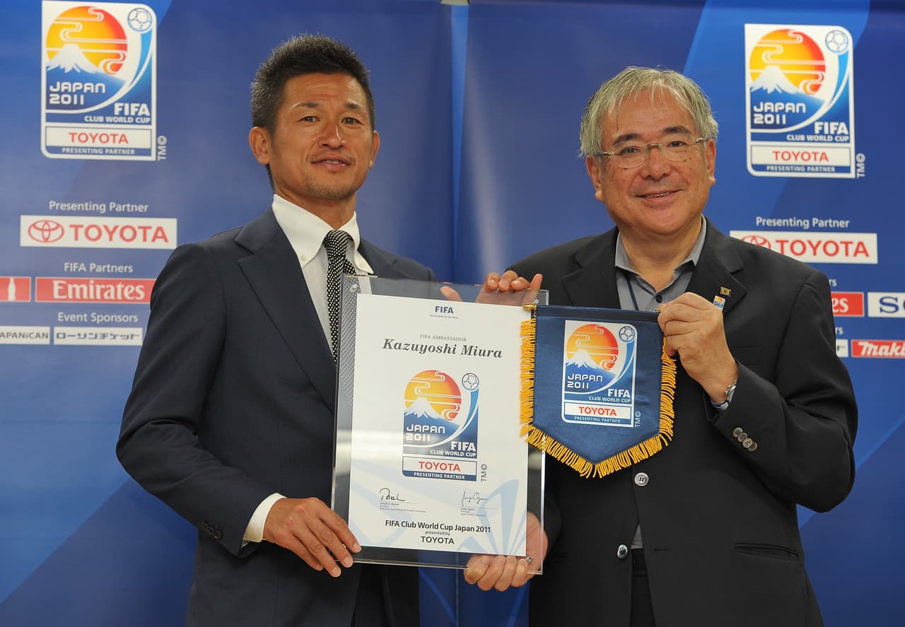 Ha sido representante japonés en la FIFA, como todo un embajador.