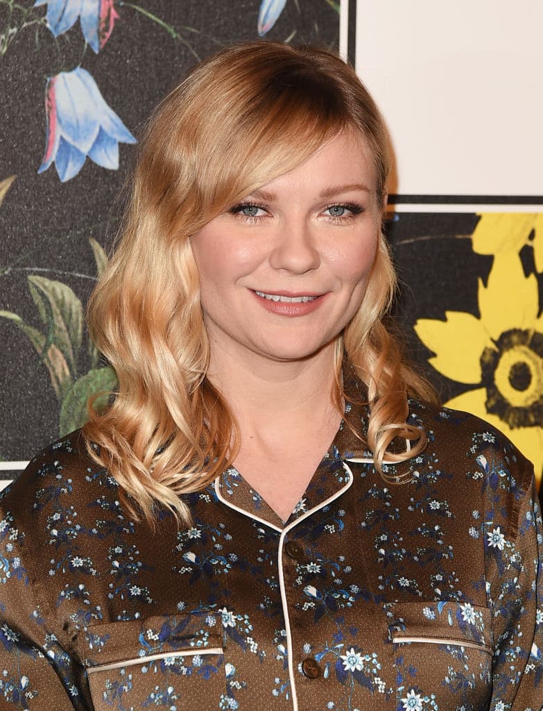 LOS ANGELES, CA - OCTOBER 18: Kirsten Dunst at H&M x ERDEM Runway Show & Party at The Ebell Club of Los Angeles on October 18, 2017 in Los Angeles, California. (Photo by Kevin Winter/Getty Images)
