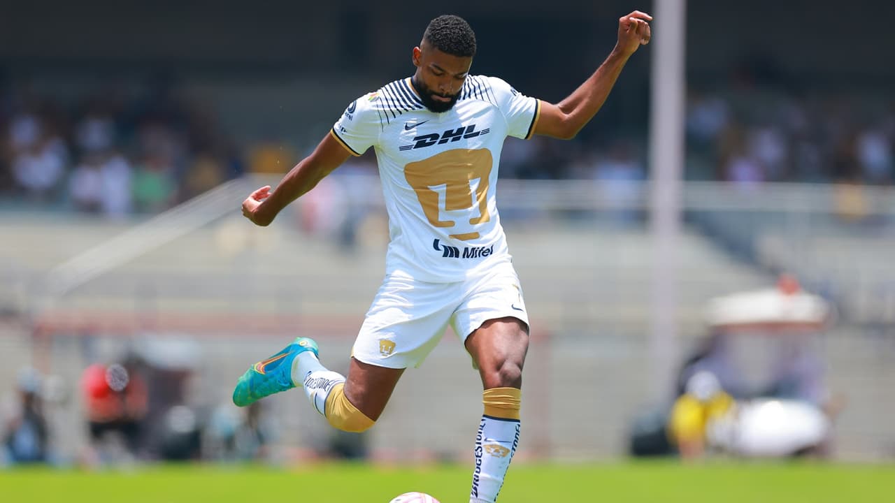 Diogo de Oliveira será baja con Pumas por 10 días