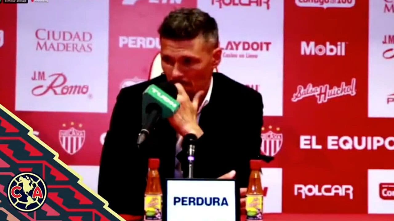 Fernando Ortiz se quiebra tras triunfo ante Necaxa