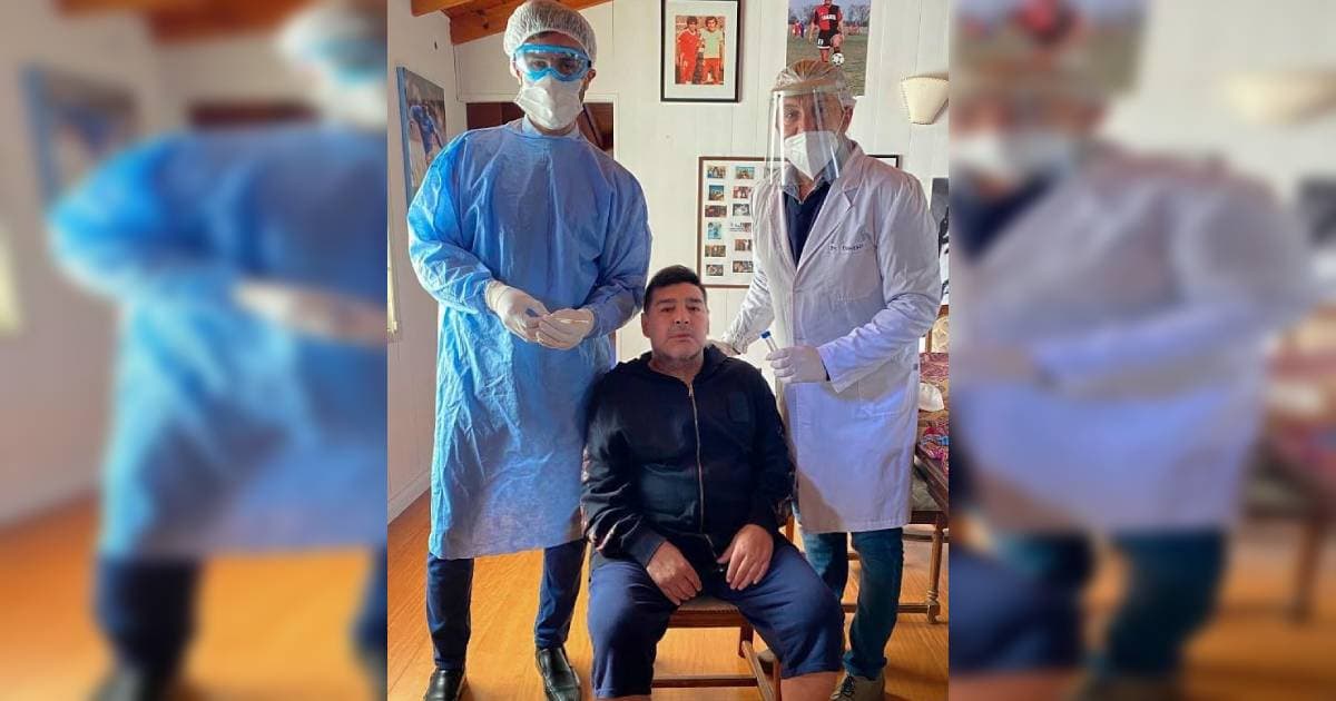 Maradona da negativo por coronavirus tras realizar prueba