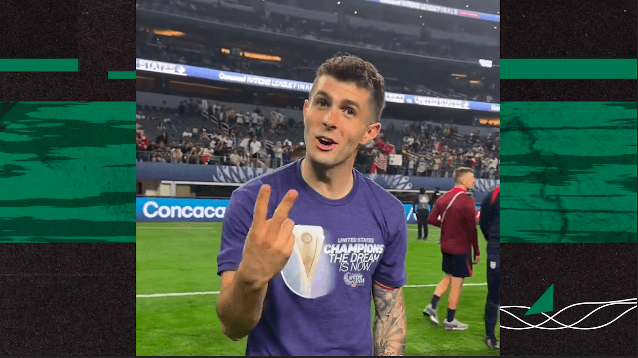 Pulisic se burla al notar que USA volvió a ganarle 2-0 a México