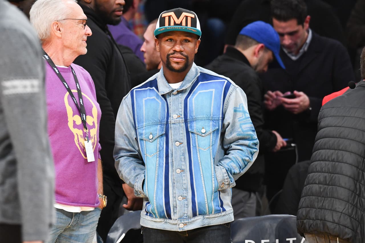 El de Michigan ya es un fijo en los partidos que se disputan en Los Ángeles y no podía faltar en el duelo entre los equipos de la ciudad.