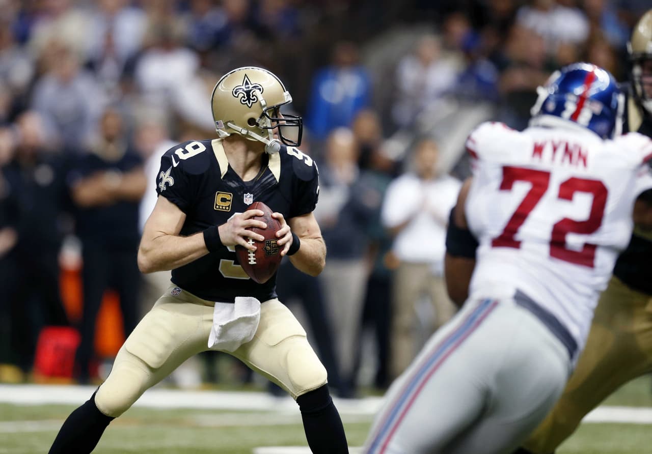 Los New Orleans Saints vencieron 52-49 a los New York Giants en partido de ofensivas explosivas.