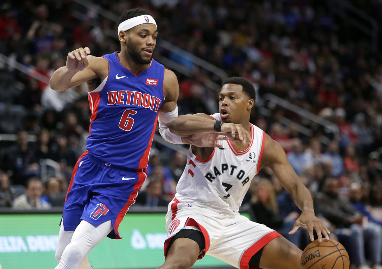 Raptors vence a Pistons con triple doble de Lowry