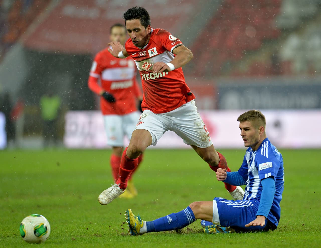 Tras su exitoso paso por el Borussia Dortmund, Barrios arribó para el Spatak de Moscú.