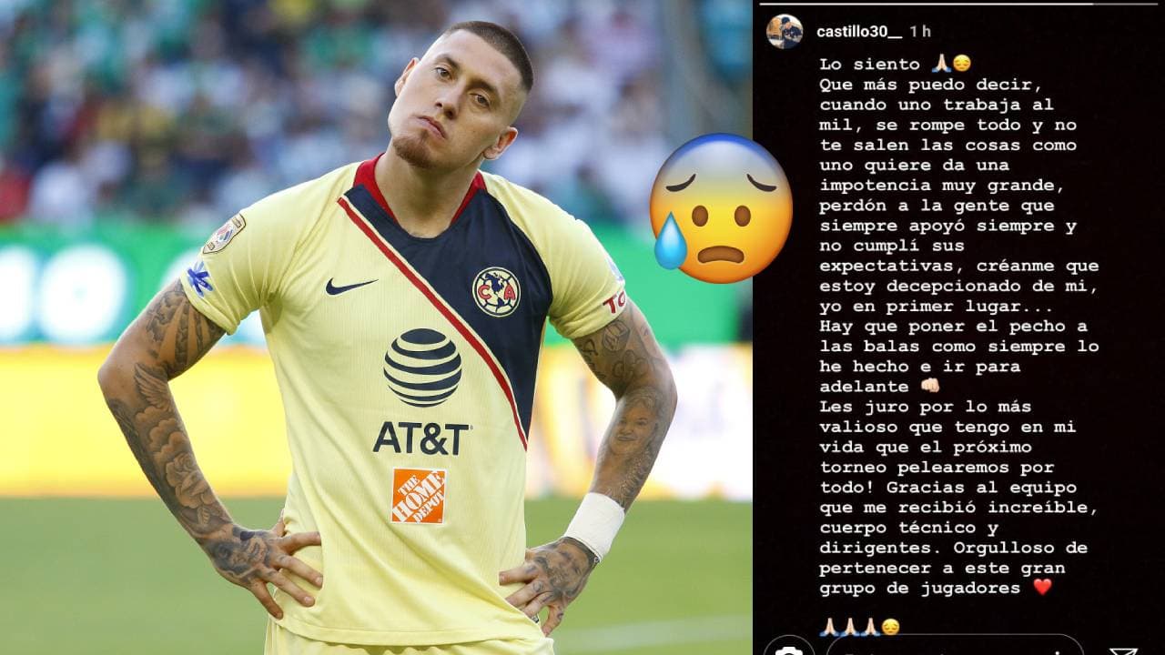 Nico Castillo ofrece disculpas tras su actuación ante el León: “Estoy decepcionado de mí”