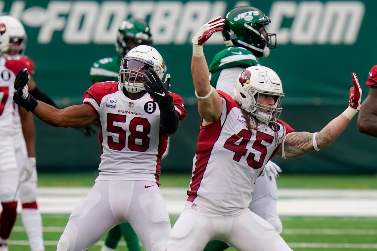 Arizona no le da opciones a los Jets y se imponen 30-10 en Nueva York.