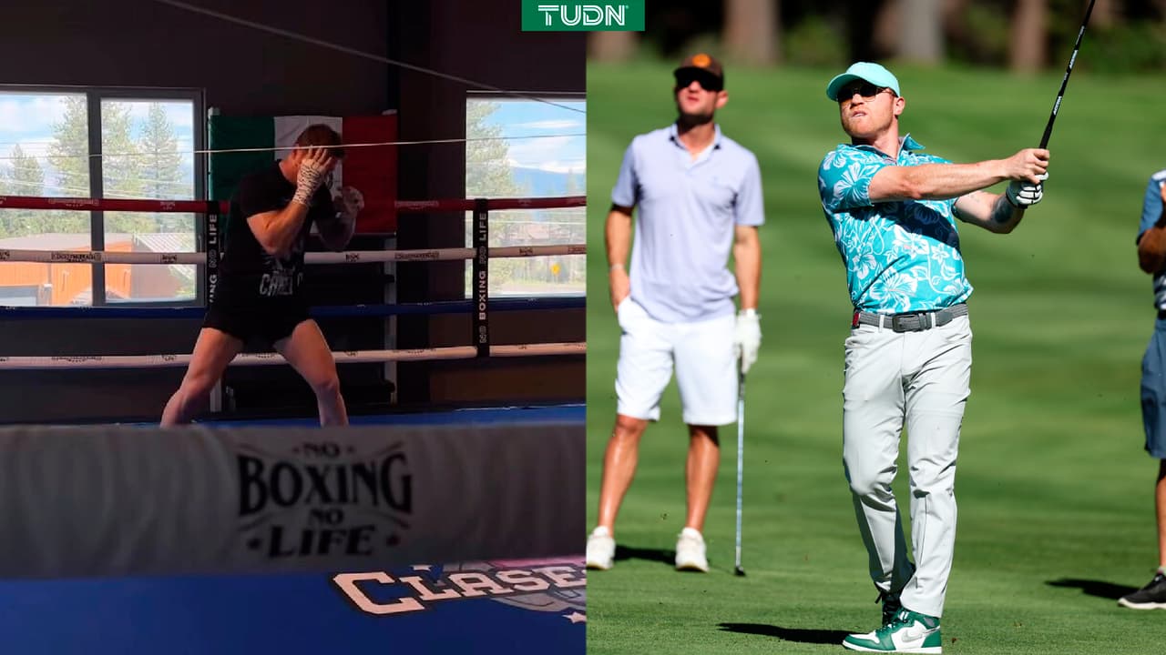 'Canelo' Álvarez concluye torneo de golf y se enfoca en Charlo: "Empezamos camp"