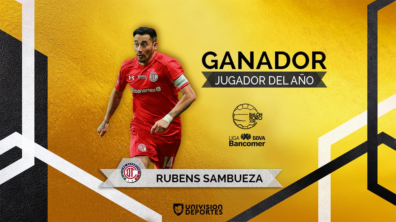 Rubens Sambueza: ganador del Balón de Oro al Mejor Jugador del Año
