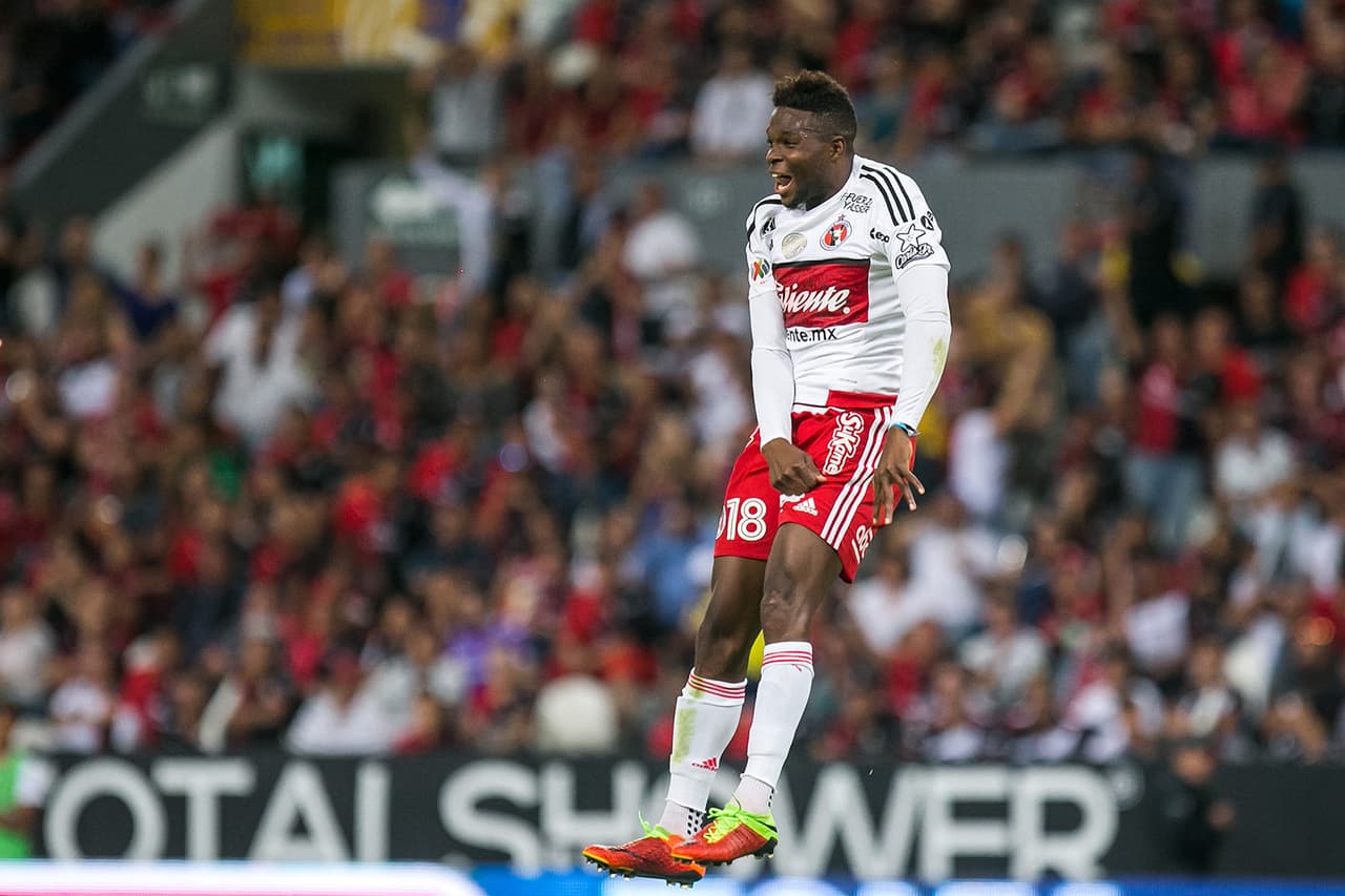 No solo por su gol sino por su temporada el colombo-mexicano fue candidatizado para ser convocado por la selección de México, en medio de una recha goleadora.