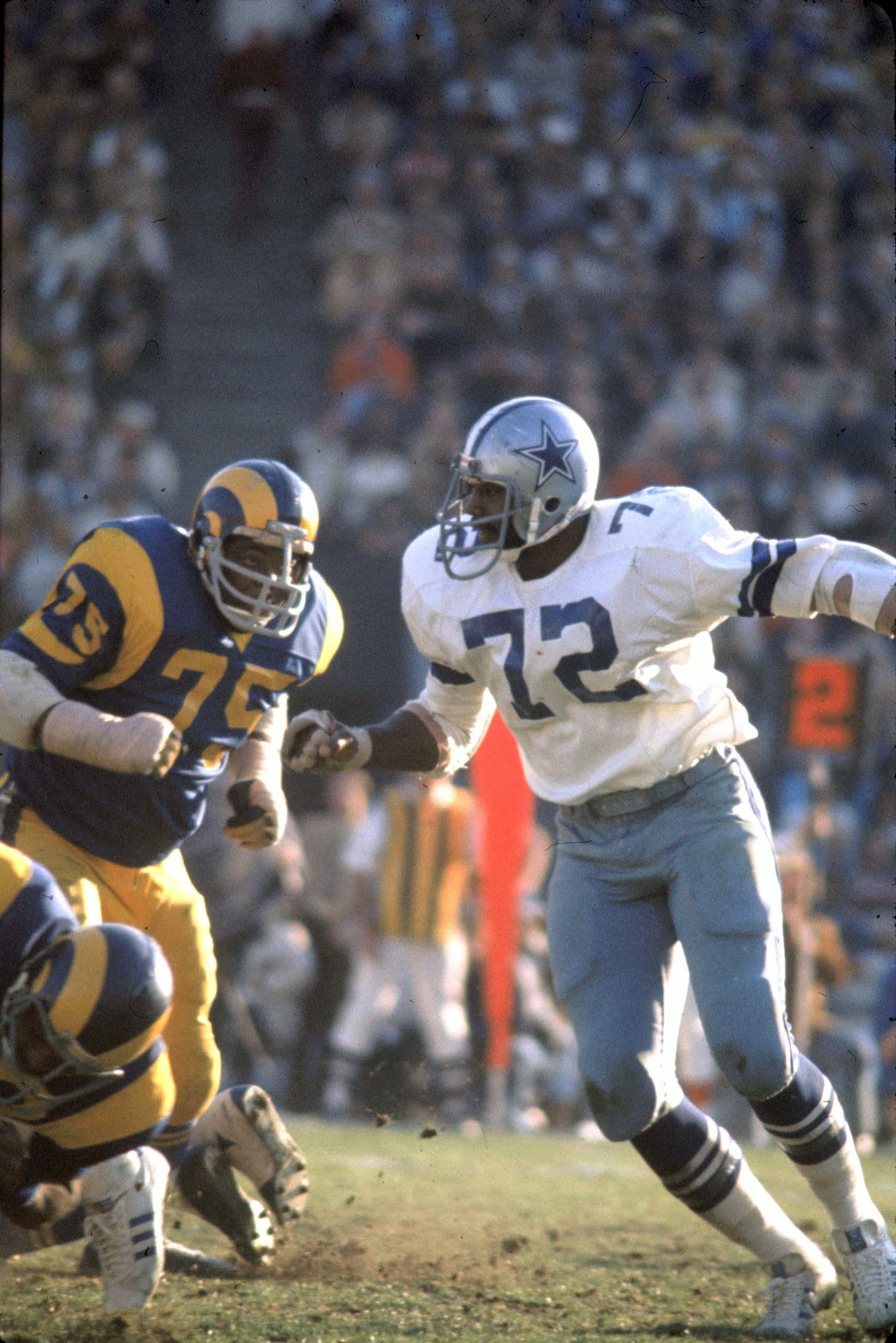 Liniero Defensivo - Ed "Too Tall" Jones / Draft: 1974 / Universidad: Tennessee State / Carrera en la NFL: 15 temporadas (Dallas Cowboys, 1974-78, 1980-89).