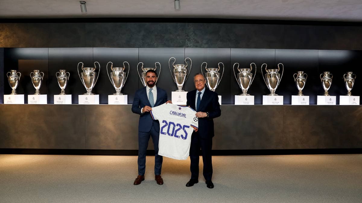 Dani Carvajal se queda en el Real Madrid hasta 2025
