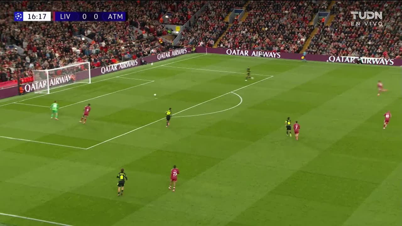 ¡GOL!  anota para Atlético de Madrid. Marcos Llorente