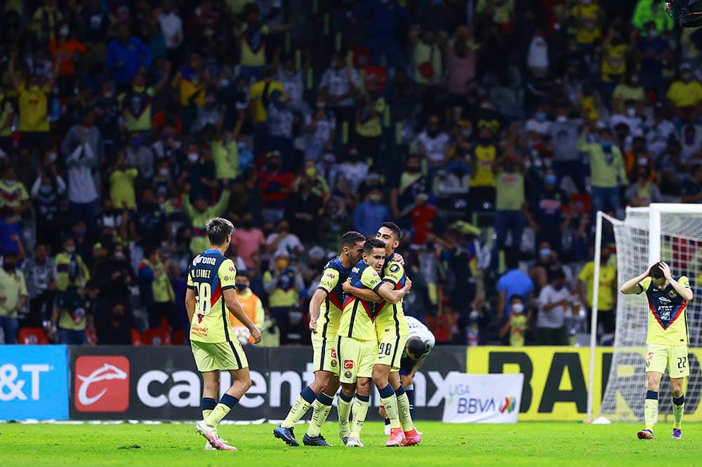 América venció a Pachuca pero no le alcanzó para quedarse con el boleto a las Semifinales por el gol de visitante.