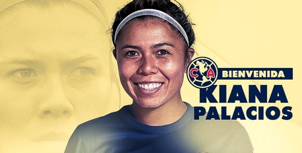 América Femenil anuncia refuerzo de Kiana Palacios