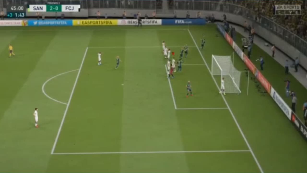 Marco Canales, representante de los Bravos de Juárez cayó 1-3 ante Octavio Rivero comandando a los Santos en el futbol virtual.