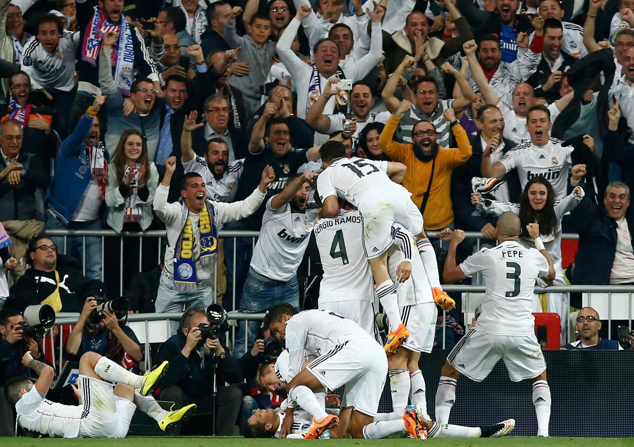 Fue hace cinco años que marcó el gol que eliminó al Atlético de Madrid de la Champions League.