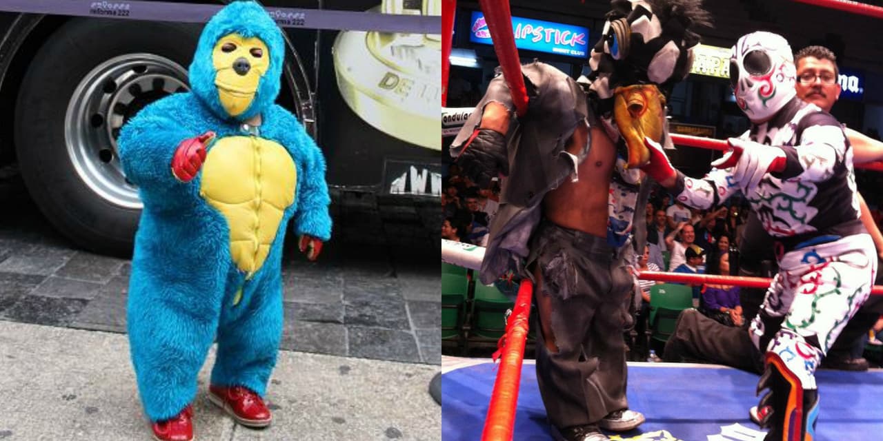 Kemonito, Mije y otros mini acompañantes ilustres en la lucha libre
