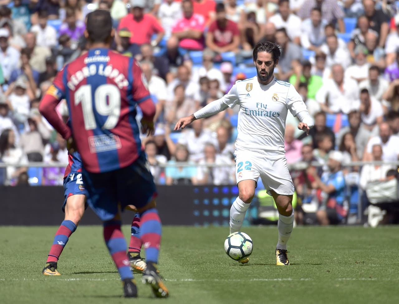Ni la entrada de Isco por Llorente al minuto 17 ni la de Mateo Kovacic por Vázquez al minuto 27, ambas en el segundo tiempo, marcaron la diferencia en el marcador.