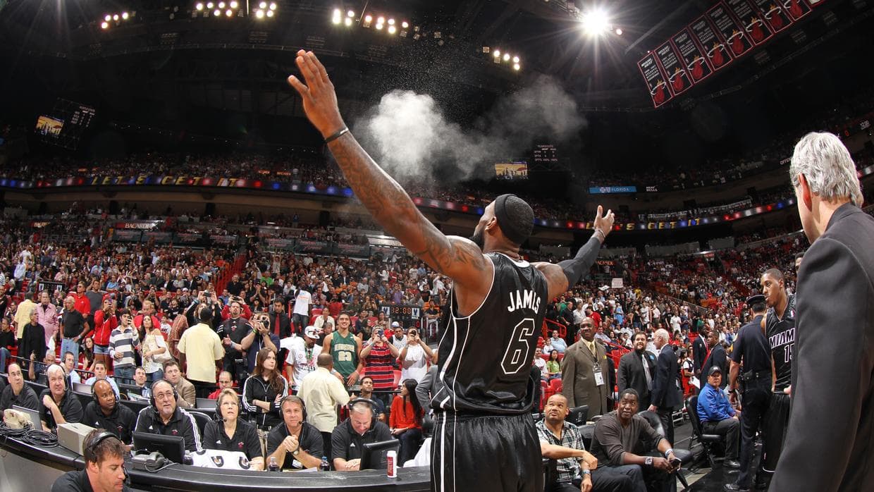 LeBron James reconoce celebración de Griezmann 