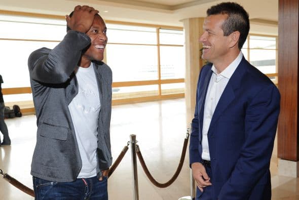 El ex técnico de la 'Verdeamarelha' platicó con uno de sus ex dirigidos, Julio Baptista.