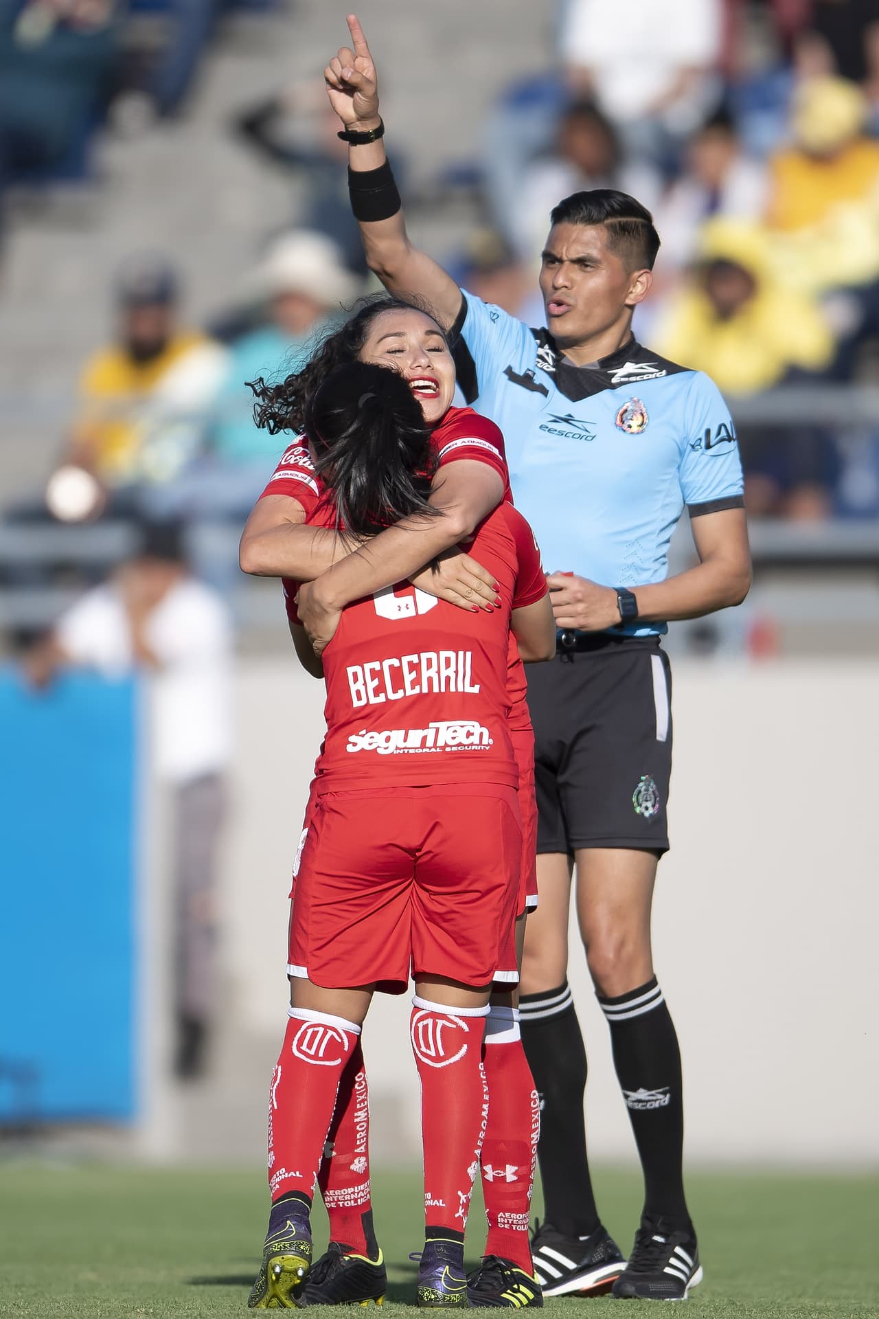 Partido vibrante de ida y vuelta entre el América y el Toluca en la Liga MX Femenil, por la Jornada 8.