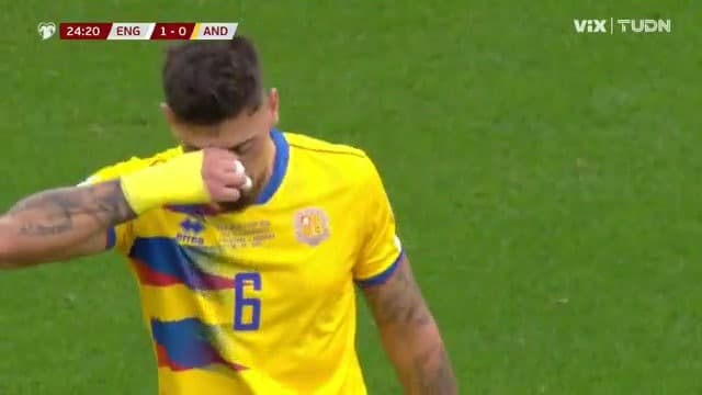 ¡Increíble autogol de García! Inglaterra toma ventaja 1-0 sobre Andorra