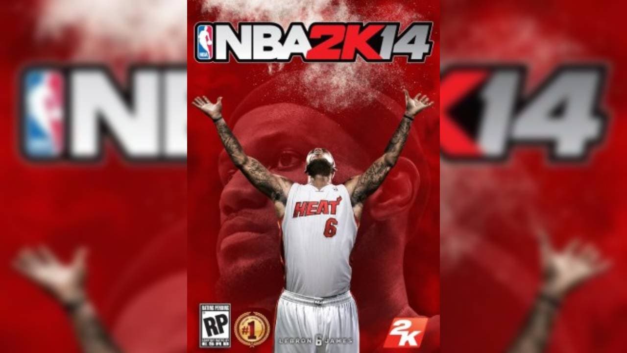 NBA 2K14 | LeBron James apareció en la portada del NBA 2K14. Entonces brillaba con el Miami Heat; la siguiente temporada jugaría para los Cleveland Cavaliers.