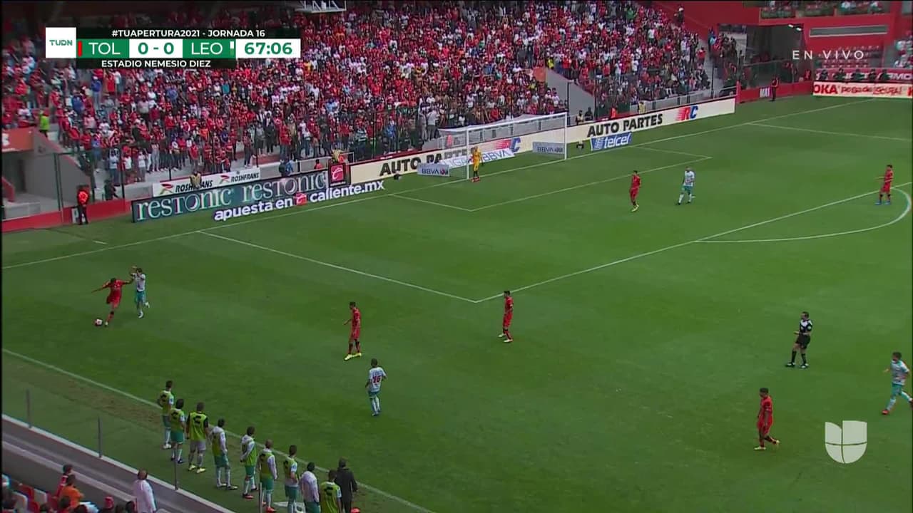 ¡TIRO ATAJADO! disparo por Emanuel Gigliotti.