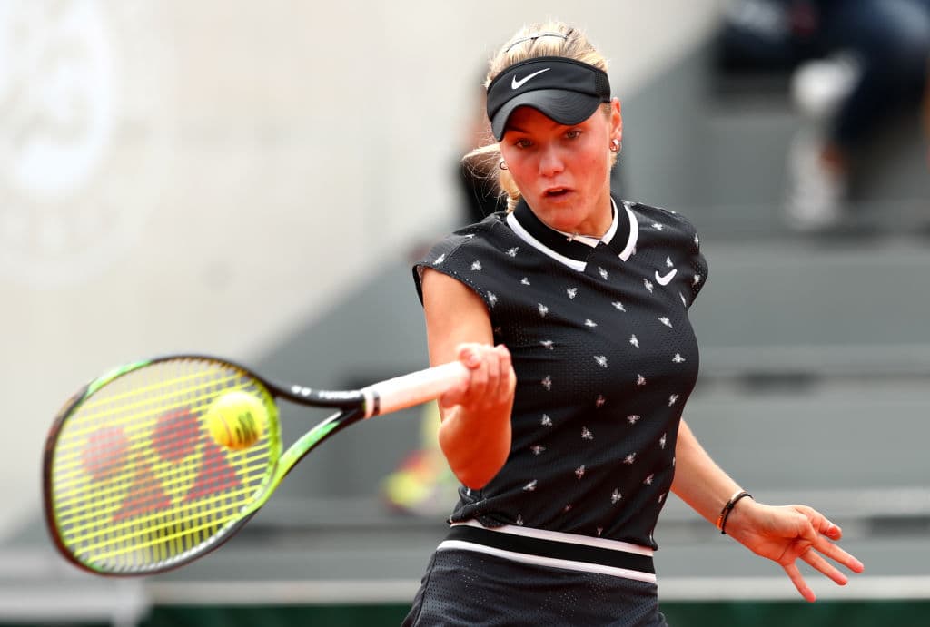 La última competencia de la extenista fue en Wimbledon 2019.