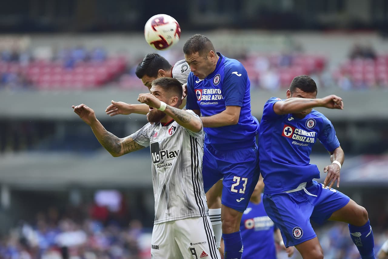 Con goles de Ángel Márquez e Ignacio Jeraldino, Atlas se lleva los tres puntos en su visita al Cruz Azul.