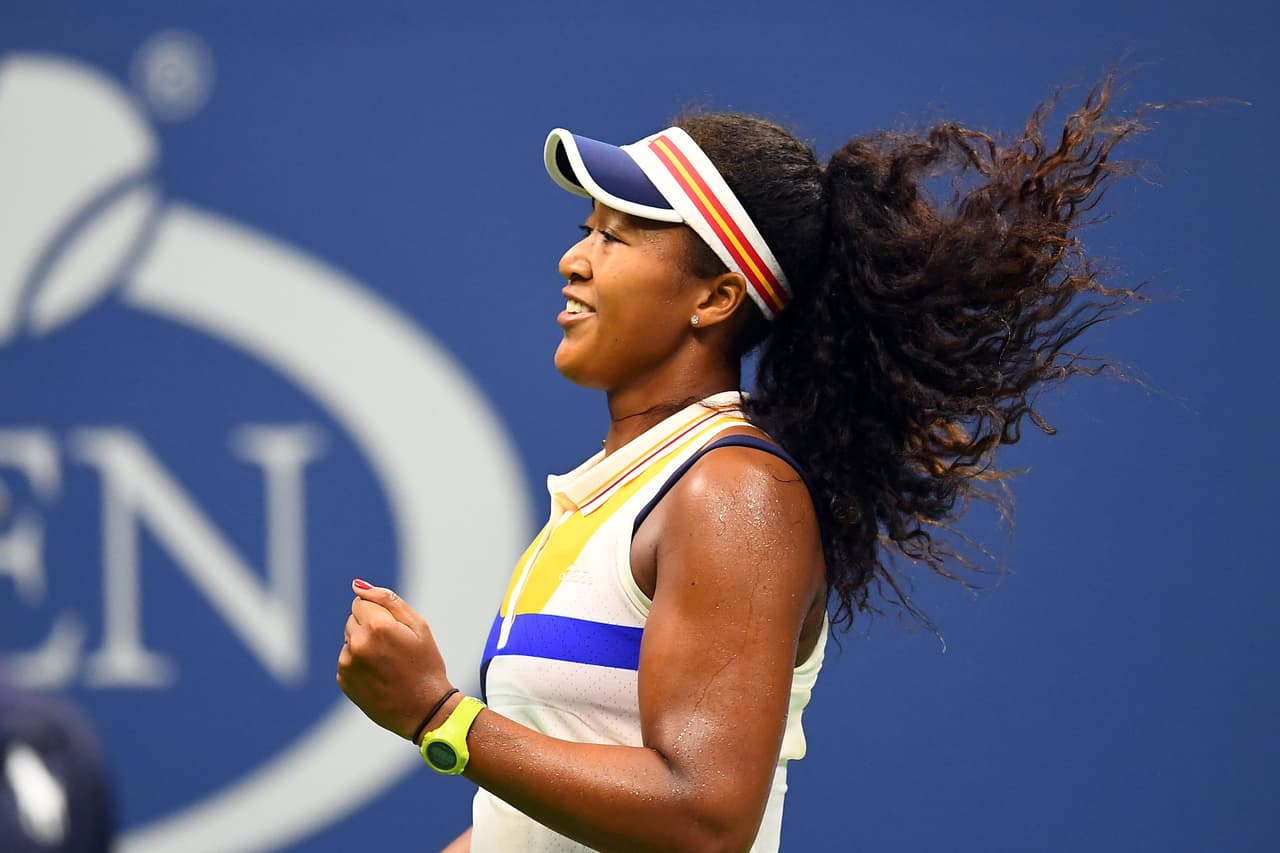 Naomi empieza a imponerse como uno de los referentes del tenis asiático, muy a pesar de no tener la imagen más tradicional de los orientales.