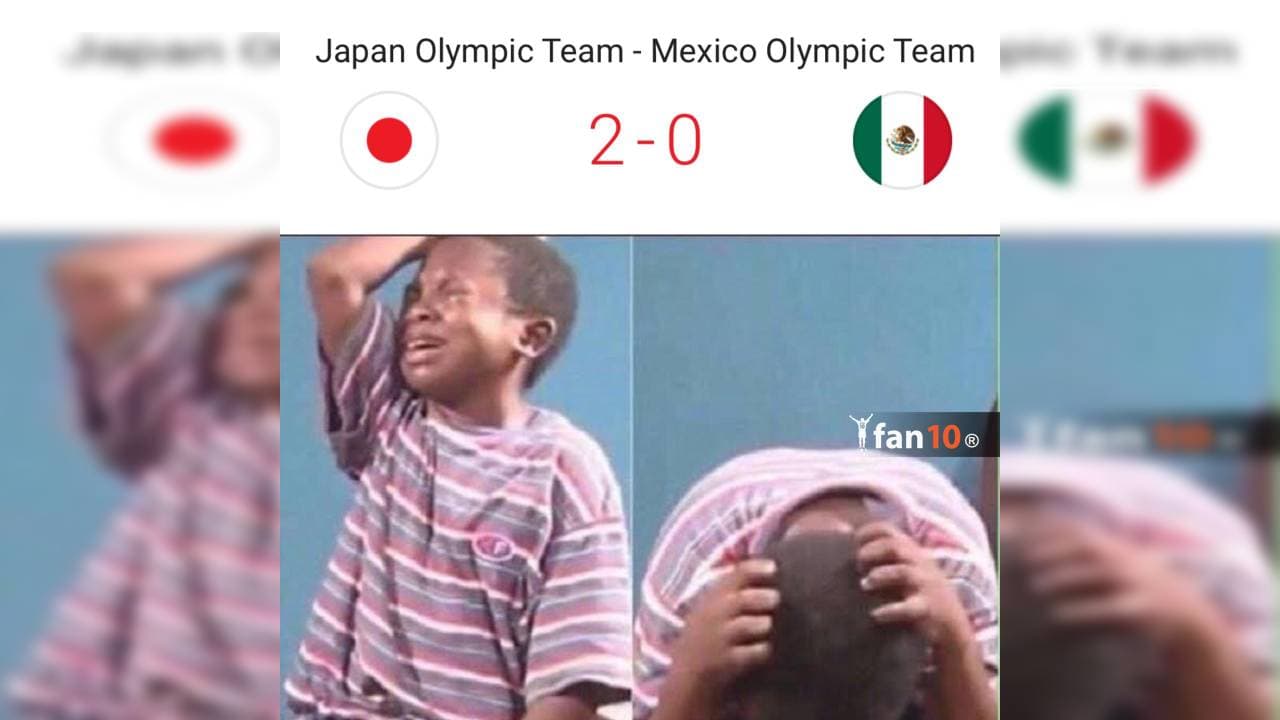El Tri sufre su primer tropiezo en Juegos Olímpicos ante el equipo local de Japón y los memes no podían faltar.