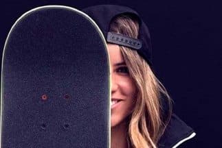 La skater Leticia Bufoni creció en Sao Paulo, pero vive en California desde el 2007.
