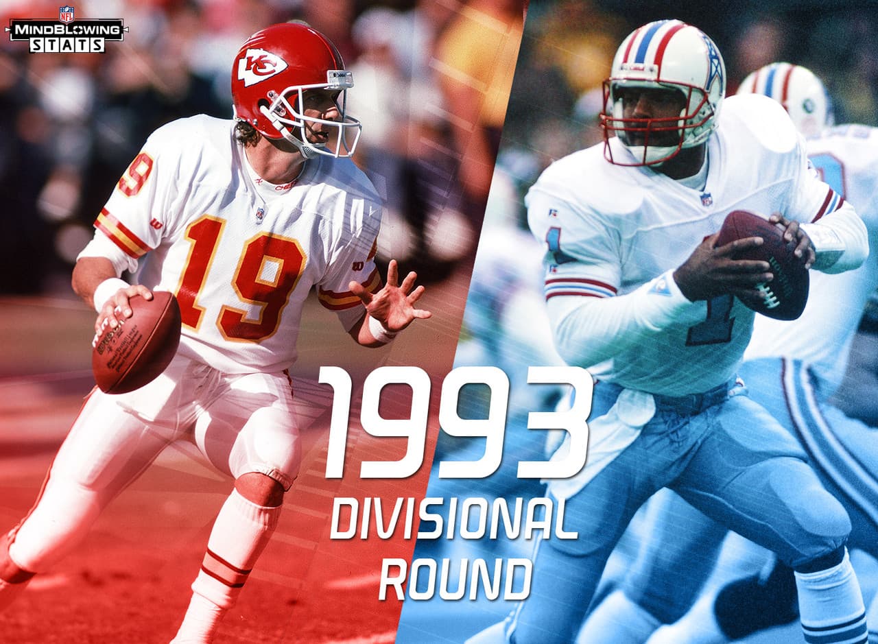 2.- Montana contra Moon.- La última vez en la que los Chiefs ganaron un juego de playoff, Joe Montana superó a Warren Moon para vencer a los Oilers en los Playoffs Divisionales de 1993. En 2015, los Chiefs enfrentan de nueva cuenta a un equipo de Houston con un ex quarterback de los San Francisco 49ers.