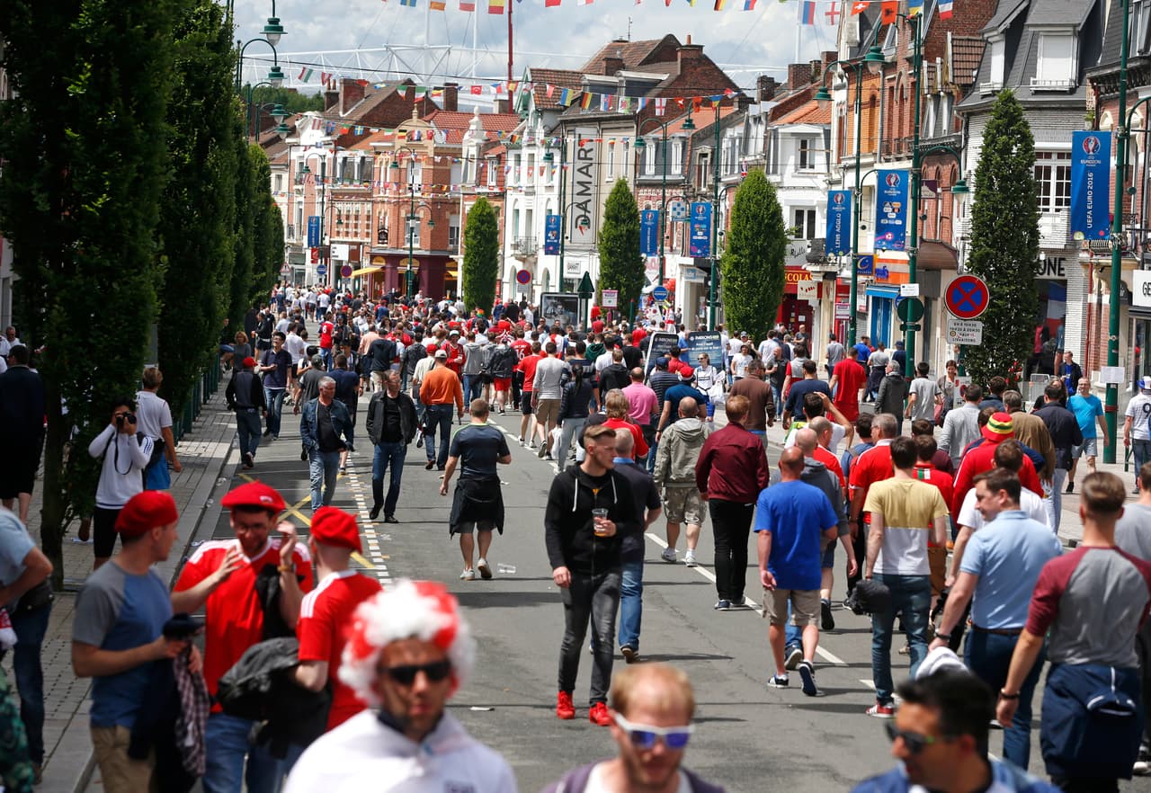 Las calles de Francia se ven así.