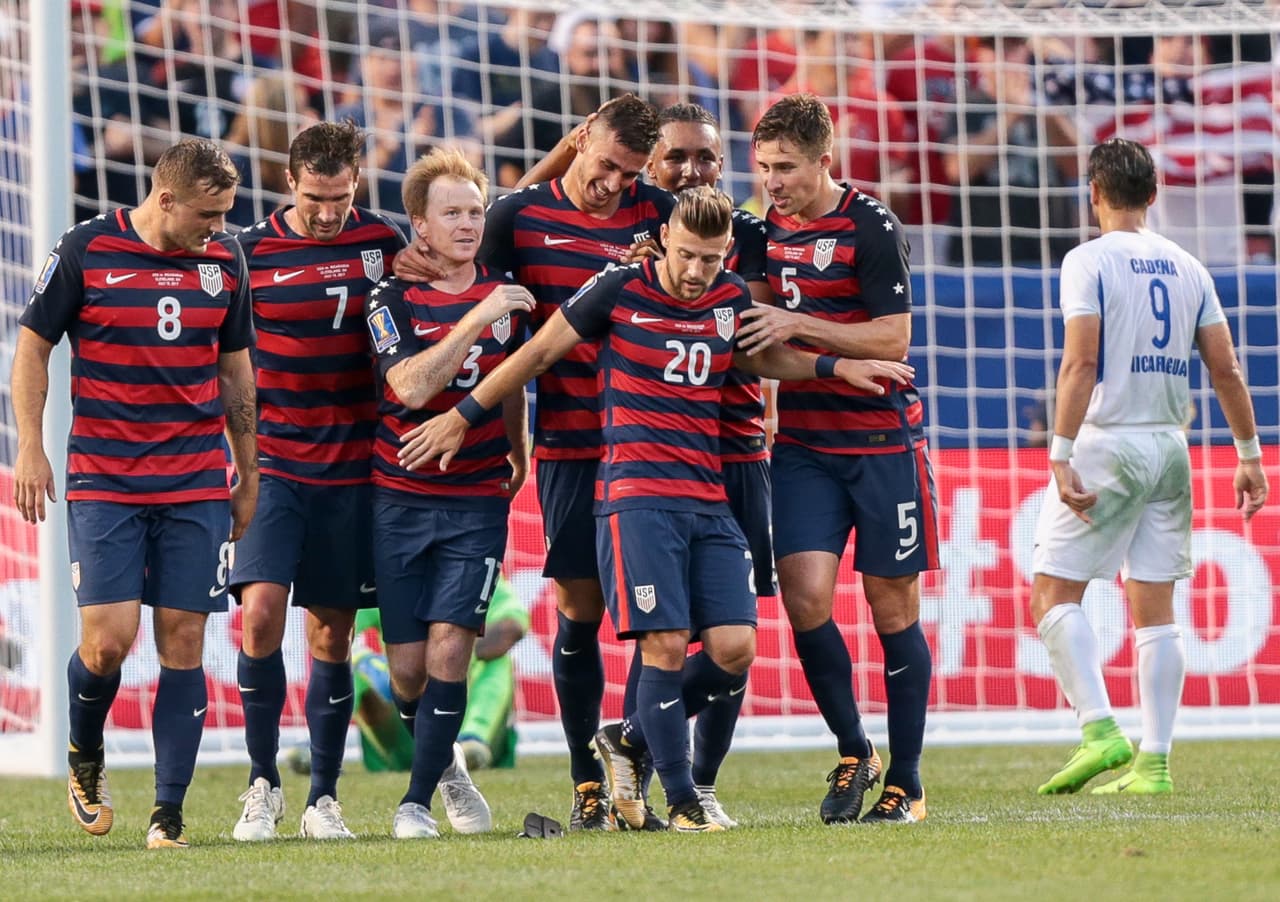 Team USA en la Copa Oro.