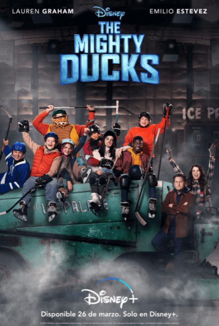 Ha quedado fuera para la segunda temporada del programa de hockey de Disney + The Mighty Ducks: Game Changers.