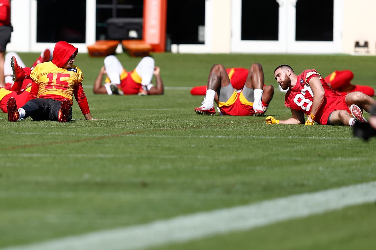 Así entrenan los Chiefs bajo una disciplina auténtica por parte de Andy Reid, quien busca su primer Super Bowl al igual que Patrick Mahomes.