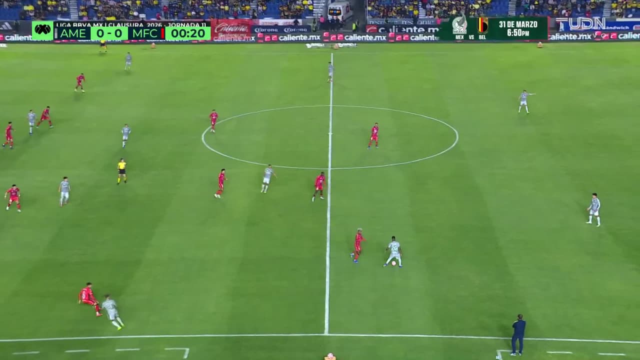 ¡Arranca el juego! América vs. Mazatlán, en directo aquí