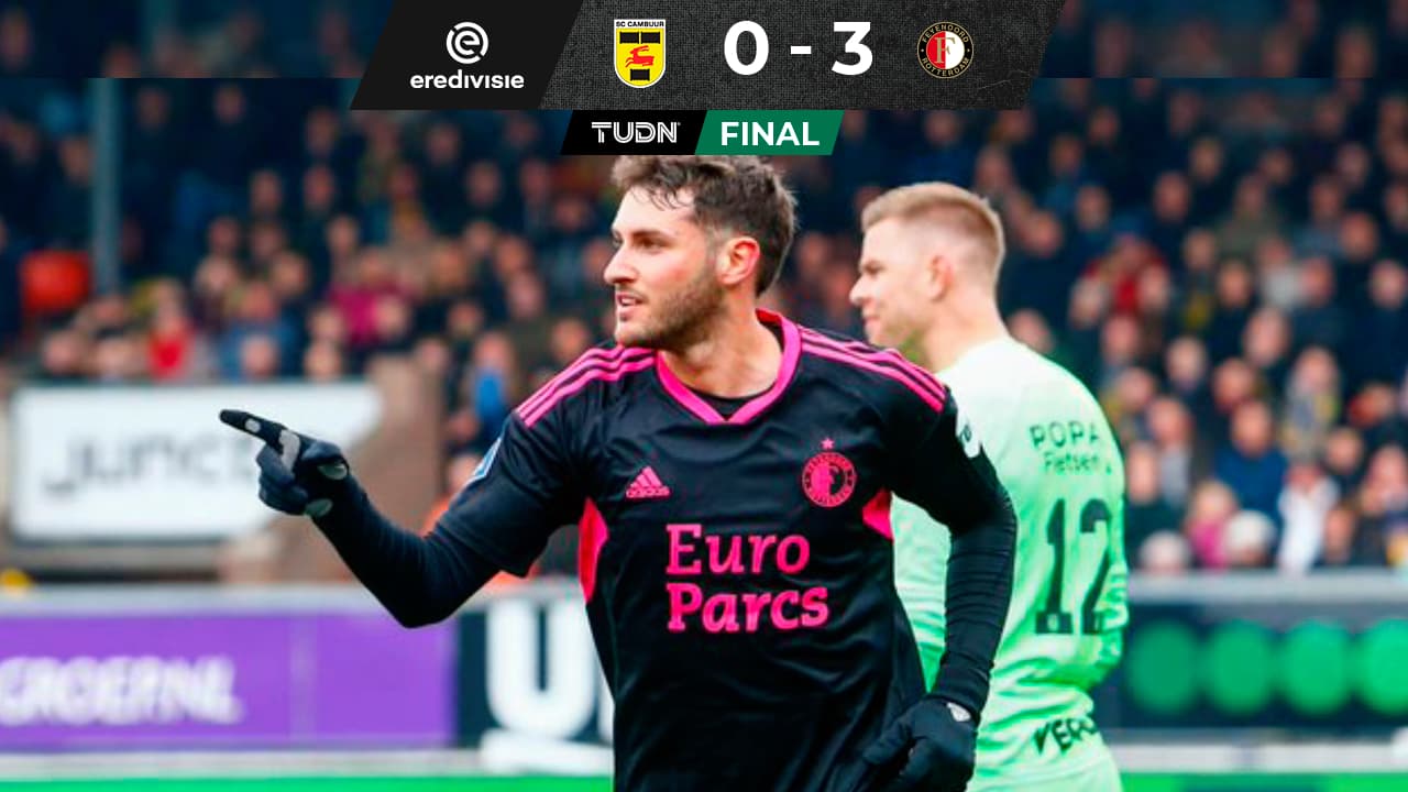 ¡No lo paran! Santi Giménez mete nuevo gol con el Feyenoord