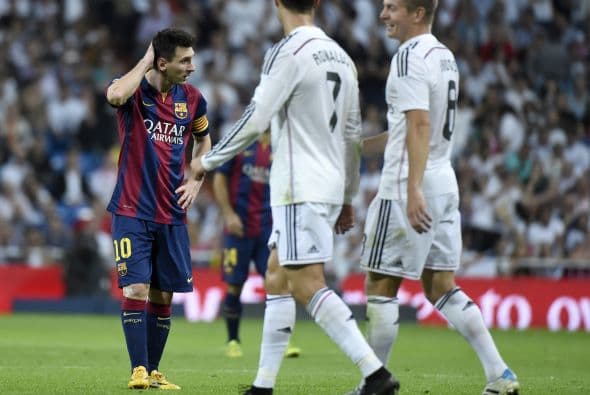 Desconcierto del Barcelona que se veía claramente superado.